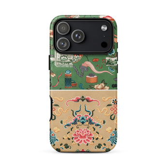 Chinoiserie Double Act - Auguste Racinet Phone Case, Iphone 17 Pro Max / Matte, Mobile Cases, Toby Leon