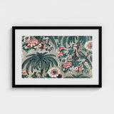 Chintz - George Loughridge Jungle Art Print / Canvas Framed Botanical Lush Tropical Foliage Vibrant Flowers Loughridge’s, Watercolor, Prints