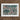 Framed Artwork Vibrant Tropical Design Teal Palm Fronds George Loughridge’s Chintz, Watercolor, Jungle
