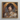 Chloé - French Lesbian Astronaut Framed Canvas, 12x12’’ / 31x31cm / Natural Floating Frame, Framed Painting Young Person Steampunk-style