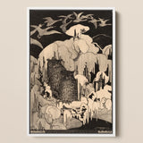 Christmas Eve - Theodorus Van Hoytema Kunstdruck / Leinwand, 12x17’’ / A3 / Weißer Rahmen, Poster Drucke & visuelle Kunstwerke, Toby Leon