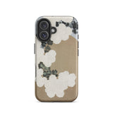 Fioriture di crisantemo - Custodia per iPhone Kamisaka Sekka, 16 / Opaca, Custodie per telefoni cellulari, Toby Leon