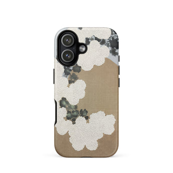 Fioriture di crisantemo - Custodia per iPhone Kamisaka Sekka, 17 / Opaca, Custodie per telefoni cellulari, Toby Leon