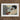 White Framed Artwork Traditional Japanese Figure Blue Red Kamisaka Sekka Art, Translucent Powder-blue Robes, Leans Downward