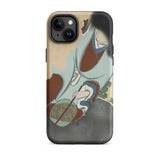 Chrysanthemums from Momoyogusa - Kamisaka Sekka Iphone Case, 15 Plus / Matte, Artistic Phone Case