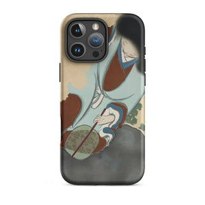 Chrysanthèmes de Momoyogusa - Coque iPhone Kamisaka Sekka, 16 Pro Max / Mat, Coques de téléphone portable, Toby Leon