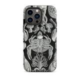 Cirripedia Barnacles - Ernst Haeckel Phone Case Iphone 14 Pro Max / Matte Black Phone Case Sea Creature Illustrations Obsidians Chamber,