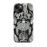 Cirripedia Barnacles - Ernst Haeckel Phone Case Iphone 15 Plus / Matte Black Phone Case Sea Creature Illustrations Obsidians Chamber,