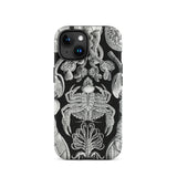 Cirripedia Barnacles - Ernst Haeckel Phone Case Iphone 15 / Matte Black Phone Case Sea Creature Illustrations Obsidians Chamber, Haeckel