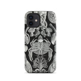 Cirripedia Barnacles - Ernst Haeckel Phone Case Iphone 12 / Matte Black Phone Case Sea Creature Illustrations Obsidians Chamber, Haeckel