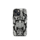 Cirripedia Barnacles - Ernst Haeckel Phone Case Iphone 13 Mini / Matte Black Phone Case Sea Creature Illustrations Obsidians Chamber,