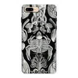 Cirripedia Barnacles - Ernst Haeckel Phone Case Iphone 8 Plus / Matte Black White Sea Creature Patterned Phone Case Obsidians Chamber,