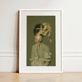 Clear Sighted - Modern Victorian Fashion Art Print / Canvas, 12x18’’ / 31x46cm / White Frame / Matboard, Posters Prints & Visual Artwork,