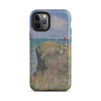 Cliff Walk at Pourville - Claude Monet Phone Case, Iphone 11 Pro / Matte, Mobile Cases, Toby Leon