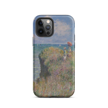 Cliff Walk at Pourville - Claude Monet Phone Case, Iphone 12 Pro / Matte, Mobile Cases, Toby Leon