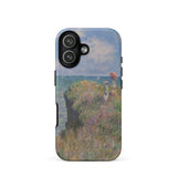 Cliff Walk at Pourville - Claude Monet Phone Case, Iphone 17 / Matte, Mobile Cases, Toby Leon