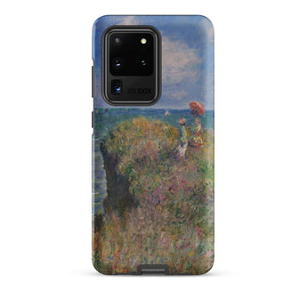Cliff Walk at Pourville - Claude Monet Phone Case, Samsung Galaxy S20 Ultra / Matte, Mobile Cases, Toby Leon