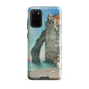 Cliffs at Etretat - Claude Monet Phone Case, Samsung Galaxy S20 Plus / Matte, Mobile Cases, Toby Leon