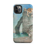Cliffs at Etretat - Claude Monet Phone Case Iphone 11 Pro Max / Matte Phone Case Reproduction Claude Monet’s Impressionistic Painting