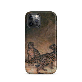 Wolkenluipaarden - Jacques-laurent Agasse iPhone-hoesje, 12 Pro / Mat, Telefoonhoesjes, Toby Leon