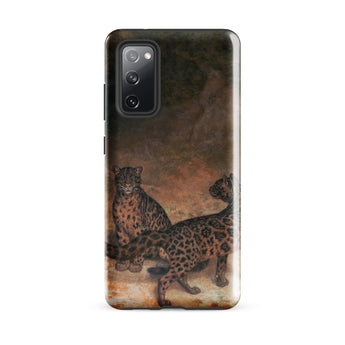 Clouded Leopards - Jacques-laurent Agasse Phone Case, Samsung Galaxy S20 Fe / Matte, Mobile Cases, Toby Leon