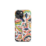 Colcha - Cover per iPhone con motivo floreale Etna Wiswall, 13 Mini / Opaca, Custodie per telefoni cellulari, Toby Leon