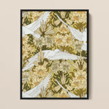Colombes et Lis - Maurice Pillard Verneuil Art Print / Canvas, 12x16’’ / 31x41cm / Black Frame, Posters Prints & Visual Artwork, Toby Leon