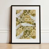 Colombes et Lis - Maurice Pillard Verneuil Art Print / Canvas, 12x16’’ / 31x41cm / Black Frame / Matboard, Posters Prints & Visual Artwork,
