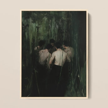 Communion - Secret Gay Orgy Art Print / Canvas, Secret Gay Orgy, Five Figures Coil, Orgyn Art Print