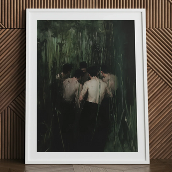 Communion - Secret Gay Orgy Art Print / Canvas, Secret Gay Orgy, Five Figures Coil, Orgyn Art Print