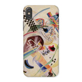 Composition no 224 - Wassily Kandinsky Phone Case Iphone x / Matte Abstract Art Phone Case Kandinsky Composition Dances, Wassily Iphone,