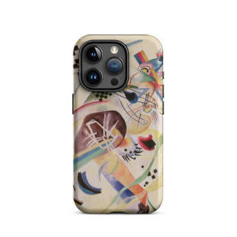 Composition no 224 - Wassily Kandinsky Phone Case Iphone 15 Pro / Matte Abstract Art Phone Case Kandinsky Composition Dances, Wassily