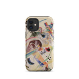 Composition no 224 - Wassily Kandinsky Phone Case Iphone 12 Mini / Matte Abstract Art Phone Case Kandinsky Composition Dances, Wassily