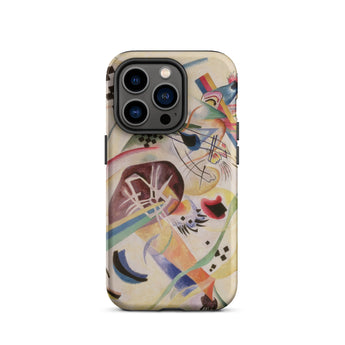 Composition no 224 - Wassily Kandinsky Phone Case Iphone 14 Pro / Matte Abstract Art Phone Case Kandinsky Composition Dances, Wassily