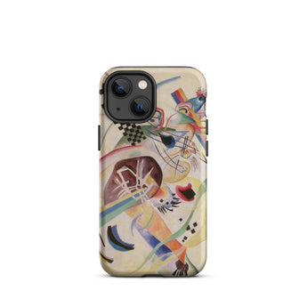 Composition no 224 - Wassily Kandinsky Phone Case Iphone 13 Mini / Matte Abstract Art Phone Case Kandinsky Composition Dances, Wassily