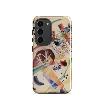 Composition no 224 - Wassily Kandinsky Phone Case Samsung Galaxy S23 / Gloss Vibrant Abstract Art Phone Case Bold Colors Dynamic Kandinsky