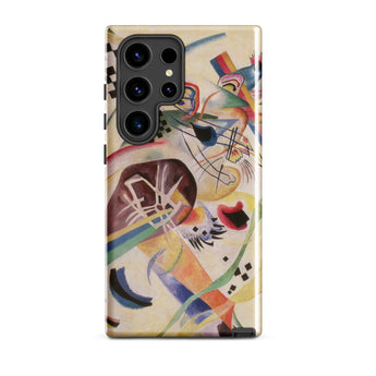 Composition no 224 - Wassily Kandinsky Phone Case Samsung Galaxy S24 Ultra / Gloss Vibrant Abstract Phone Case Colorful Depiction Stylized
