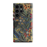 Composition Florale Aux Amarilis - Raoul Dufy Phone Case Samsung Galaxy S24 Ultra / Gloss Vibrant Floral-patterned Phone Case Bold Red