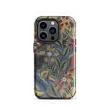 Composition Florale Aux Amarilis - Raoul Dufy Phone Case Iphone 14 Pro / Gloss Vibrant Floral-patterned Phone Case Bold Yellow Red Green