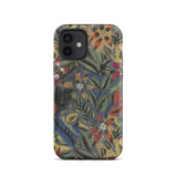 Composition Florale Aux Amarilis - Raoul Dufy Phone Case Iphone 12 / Matte Vibrant Intricately Designed Phone Case Dense Botanical Pattern