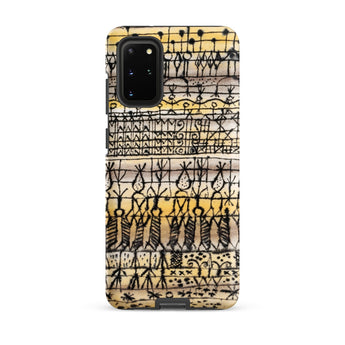 Cooling in a Hot Zone Garden - Paul Klee Phone Case Samsung Galaxy S20 Plus / Matte Protective Phone Case Vintage-style Hand-drawn Pattern