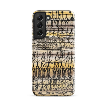 Cooling in a Hot Zone Garden - Paul Klee Phone Case Samsung Galaxy S22 Plus / Gloss Samsung Galaxy S21 Phone Case Vintage-style Abstract