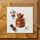 Copper Coffee Grinder - Hardin Walsh 1930s Kitchen Art Print / Canvas Detailed Watercolor Illustration Vintage Scattered Walsh’s, Prints