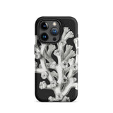 Coral - Illustrazione di Vita Marina di Ernst Haeckel Custodia Iphone, 15 Pro / Opaca, Custodie per Cellulari, Toby Leon
