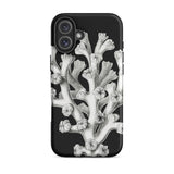 Corallo - Custodia per iPhone con illustrazione di vita marina di Ernst Haeckel, 16 Plus / Opaca, Custodie per telefoni cellulari, Toby Leon