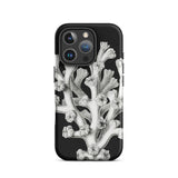 Corallo - Custodia per iPhone con illustrazione di vita marina di Ernst Haeckel, 16 Pro / Opaca, Custodie per telefoni cellulari, Toby Leon