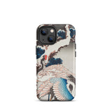 Cranes on a Snowy Tree - Hokusai Phone Case Iphone 13 Mini / Matte Iphone 14 Case Traditional Japanese Crane Pine Tree Hokusai Case,