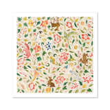 Crittersweet Symphony - Asian Fabric Art Print / Canvas, Crittersweet Symphony, 12th-14th Century Asian Textile, Captivating Decorative