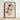 Framed Abstract Watercolor Painting Figure Soft Blended Hues Crouching Nude, Black Stockings, Shoulders Sealed Shut, Sentence Left