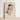 Minimalist Wooden-framed Abstract Watercolor Painting Figure Soft Blended Crouching Nude, Black Stockings, Shoulders Sealed Shut, Sentence